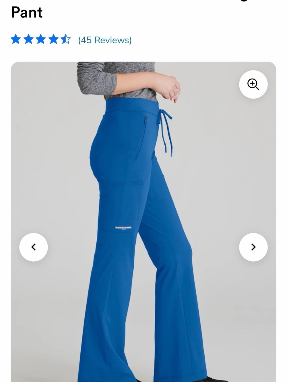 SKECHERS SLIP-INS
Glide 4-Pocket Fit and Flare Cargo Pant